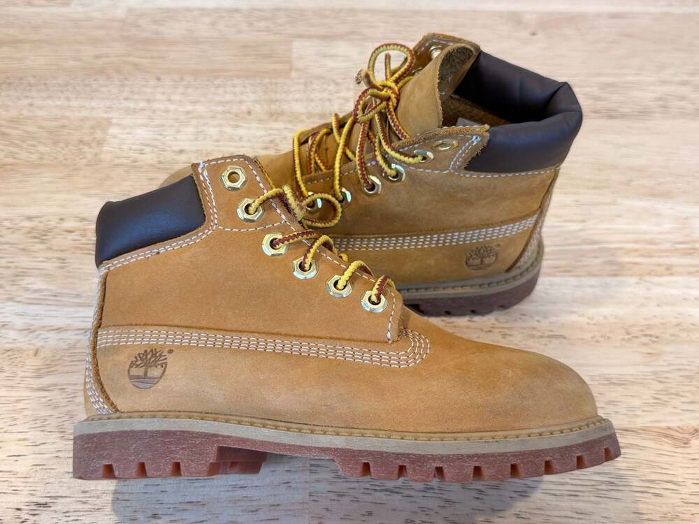Timberland 6 Inch Premium Wheat Toddler Boots Size 11.5